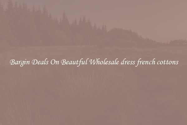 Bargin Deals On Beautful Wholesale dress french cottons